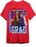 Short Sleeve Gold Graduation Shirts