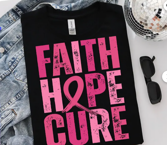 Cotton Breast Cancer Awareness Shirts