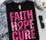 Cotton Breast Cancer Awareness Shirts