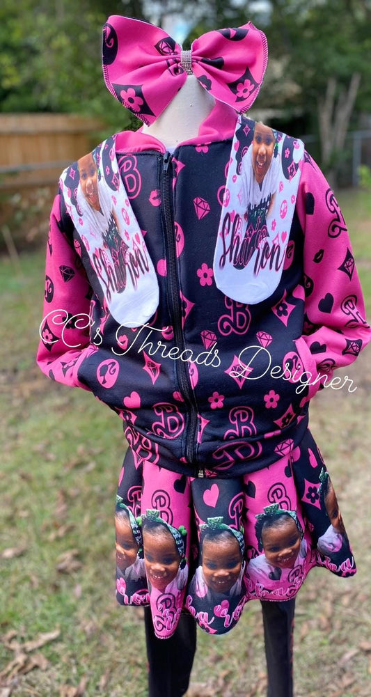 5 pieces Jacket and skirt combo