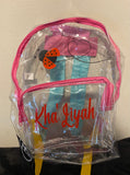 Clear bookbags