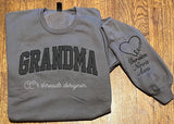 Nana Embroidery Sweatshirt