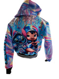 Custom Crop bomber jacket.