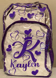 Clear bookbags